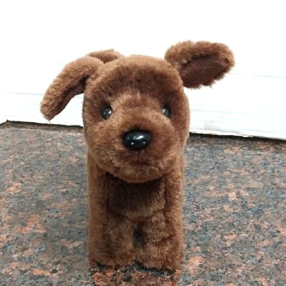 American Girl Brown Plush Puppy Toy - Picture 1 of 5